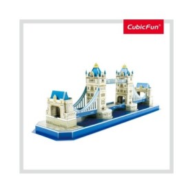 Cubic Fun - Puzzle 3D Tower Bridge (Nivel Mediu 52 Piese) Cubic Fun - 1
